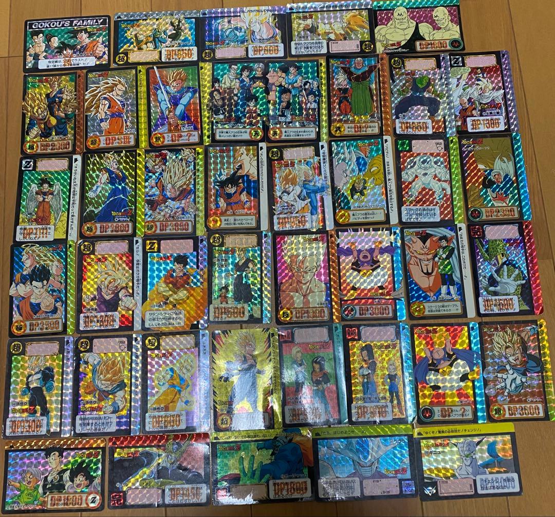 ドラゴンボールカードダス PPカード バーコードウォーズ 合計111枚当時物