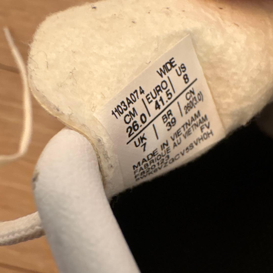 ASICS DS LIGHT サッカーシューズ ホワイト/ゴールド　26cm