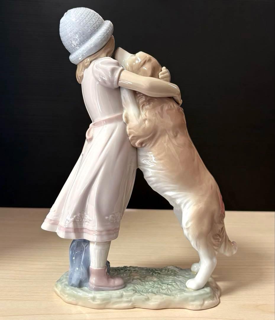 LLADRO リヤドロ　待ってたよ！ 犬と少女　6903 ※美品
