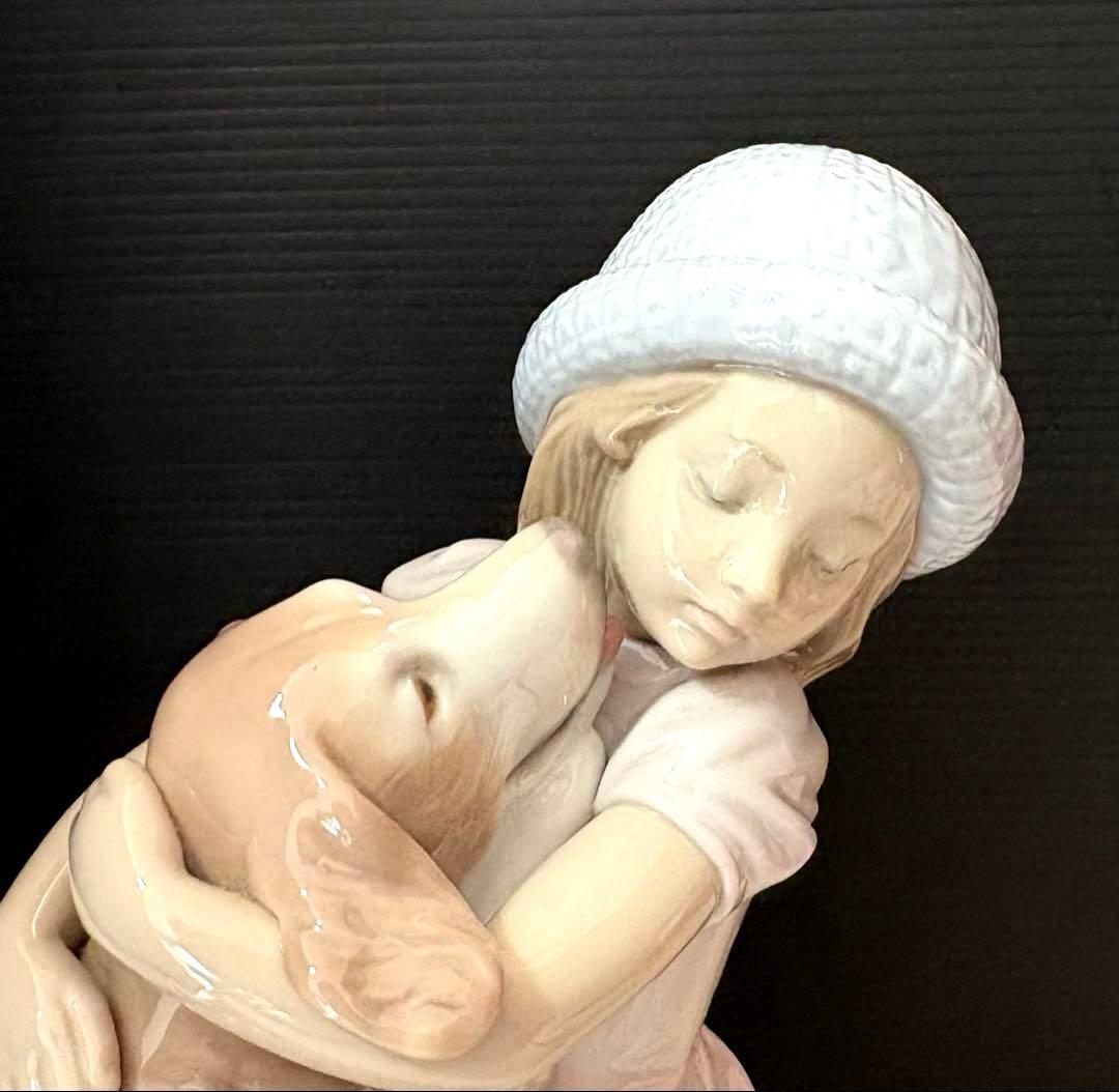 LLADRO リヤドロ　待ってたよ！ 犬と少女　6903 ※美品