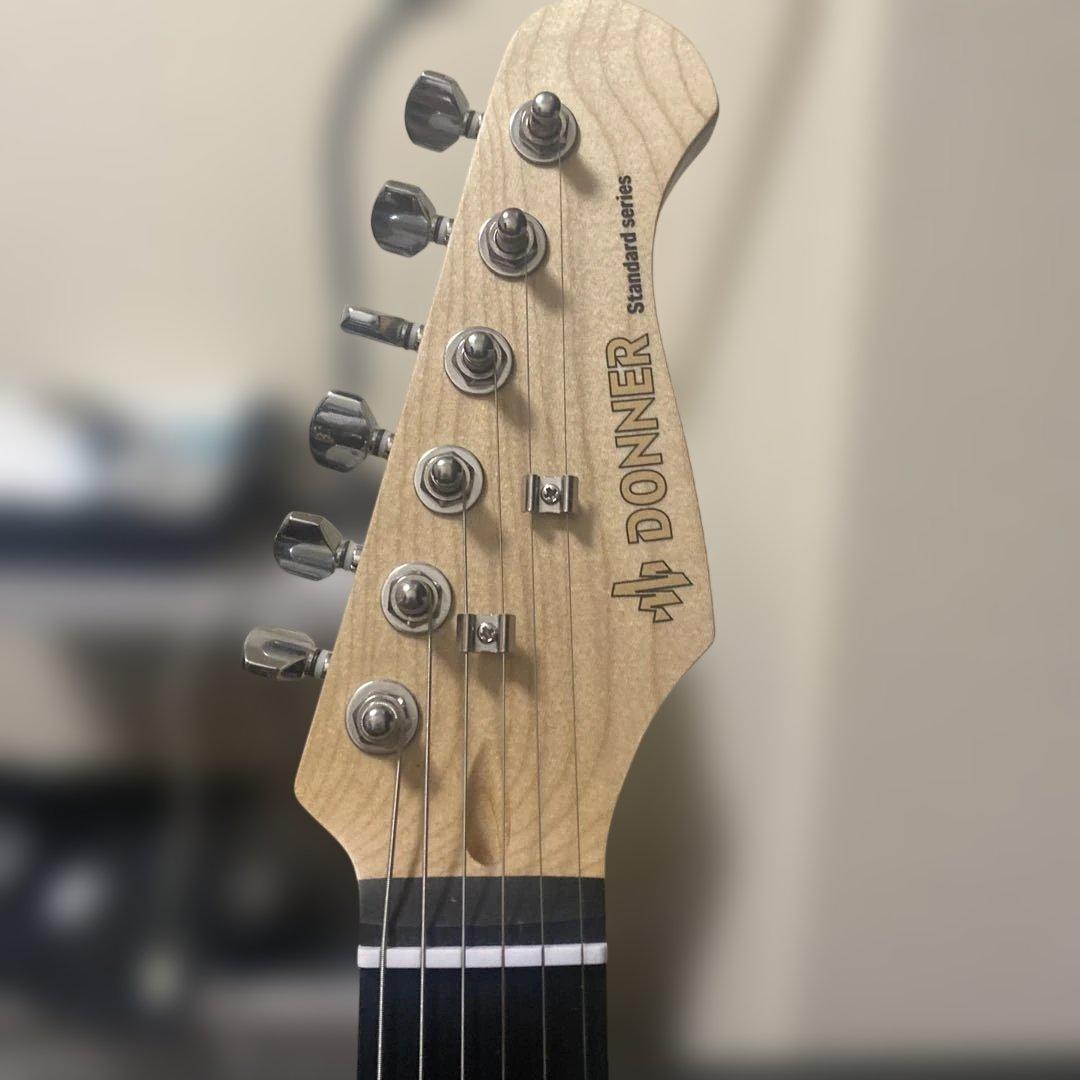 DONNER Standard Series グレーエレキギター　ソフトケース付