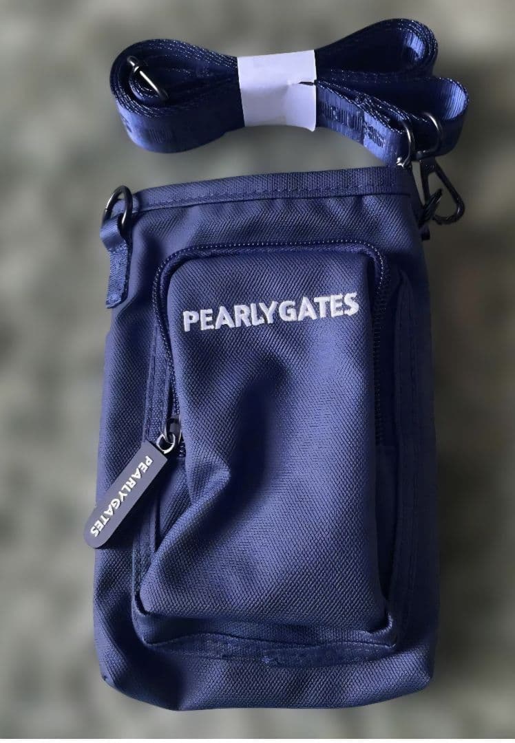 PEARLY GATES 　ネームケース & miniショルダー 【ネイビー】