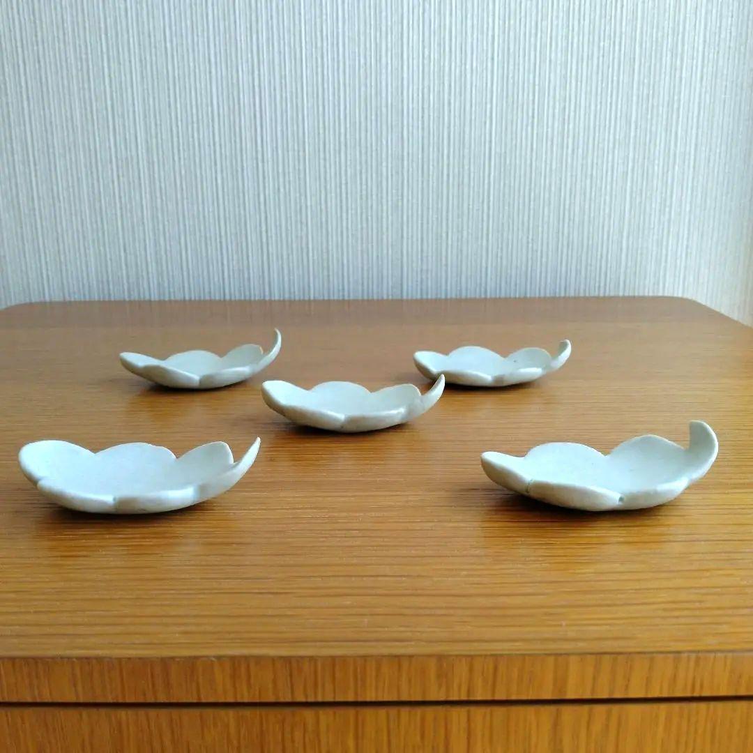 新品 楠田純子 雲形箸置き5個セット