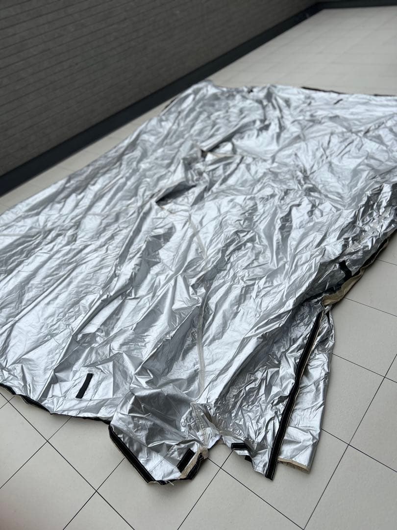 オーニングタープ タープテント 日差し避け タープ テント 3m サントベージュ