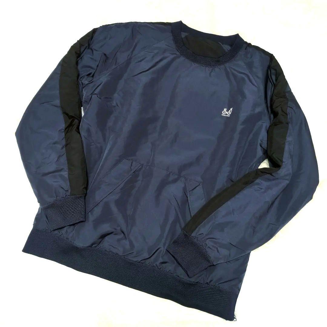 【美品】木梨サイクル　GOLF　リバーシブルスニードジャック　ネイビー　黒　XL
