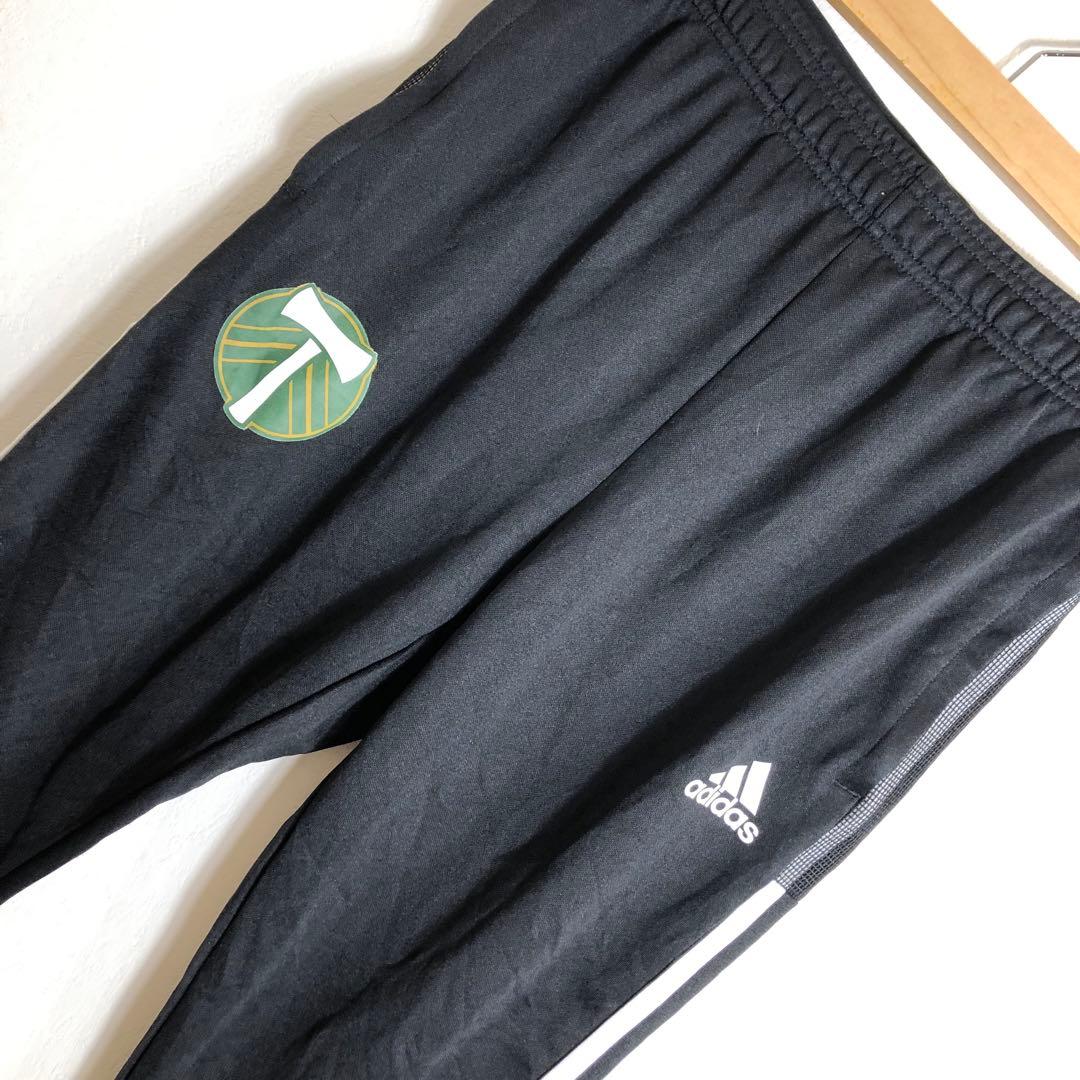 00's Vintage ストリート Y2K adidasジャージ ブラック