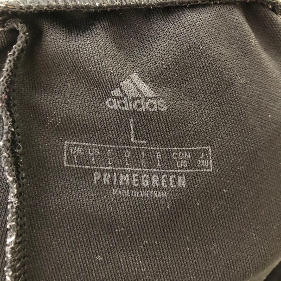 00's Vintage ストリート Y2K adidasジャージ ブラック