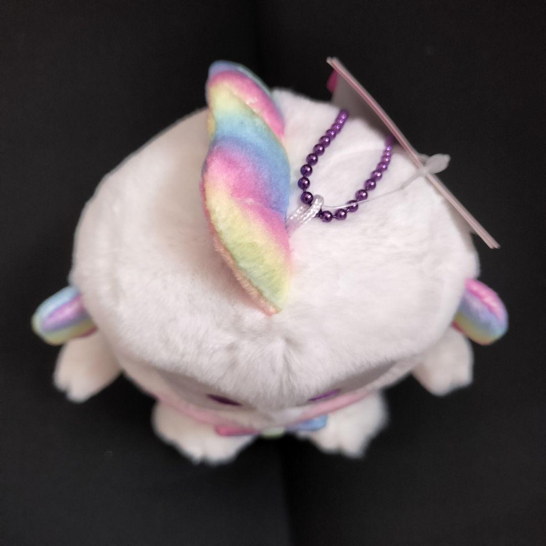 ハンギョドン　ぬいぐるみ　マスコット　虹色　レインボー