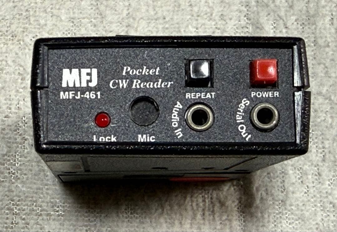 MFJ-461 欧文モールス符号解読器