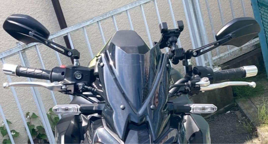 デイトナ製　バイク用ミラー (左右セット)