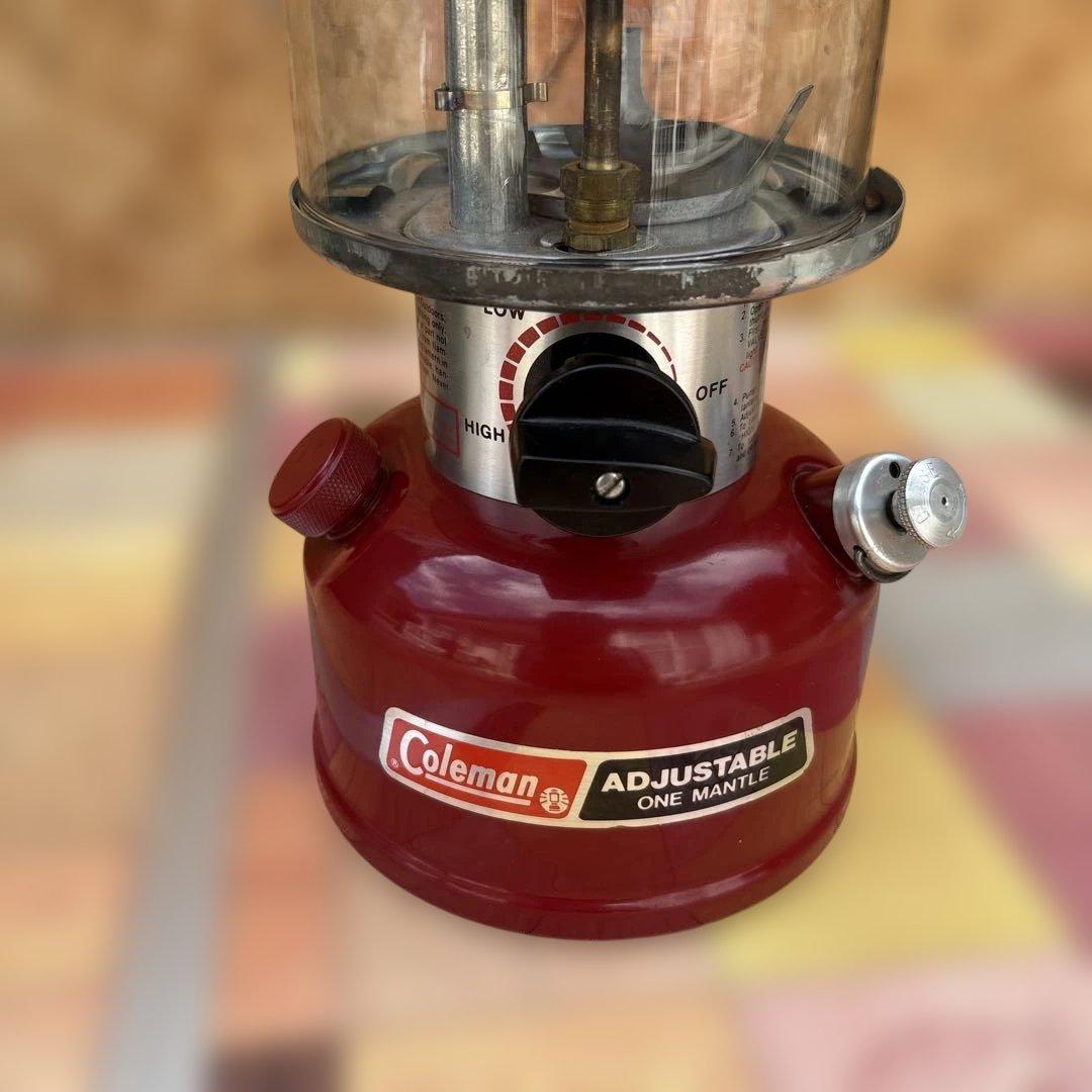 Coleman 286A703 アンティークランタン 比較的美品