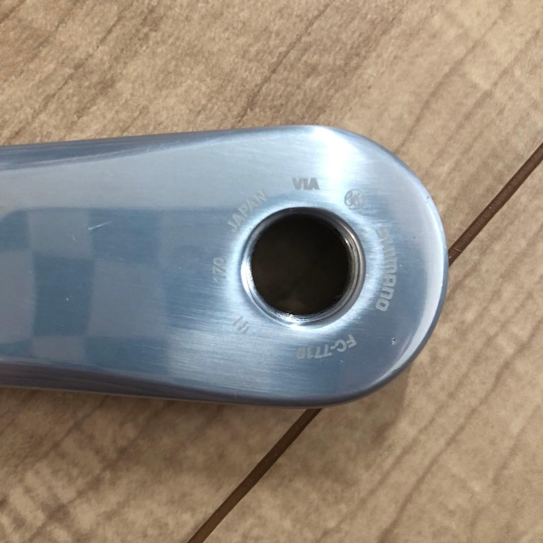 シマノ NJS ピスト クランク FC-7710 170mm SHIMANO