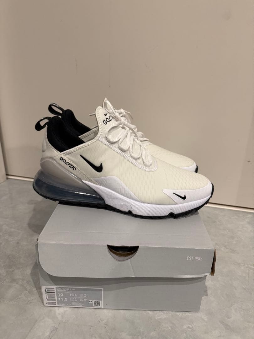 【新品未使用】NIKE GOLF ゴルフシューズ 27.5cm ホワイト