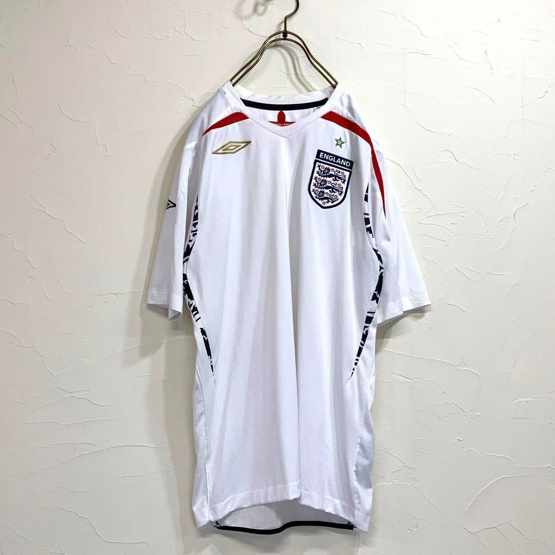 00’s UMBRO イングランド代表 ユニフォームシャツ 07-09 