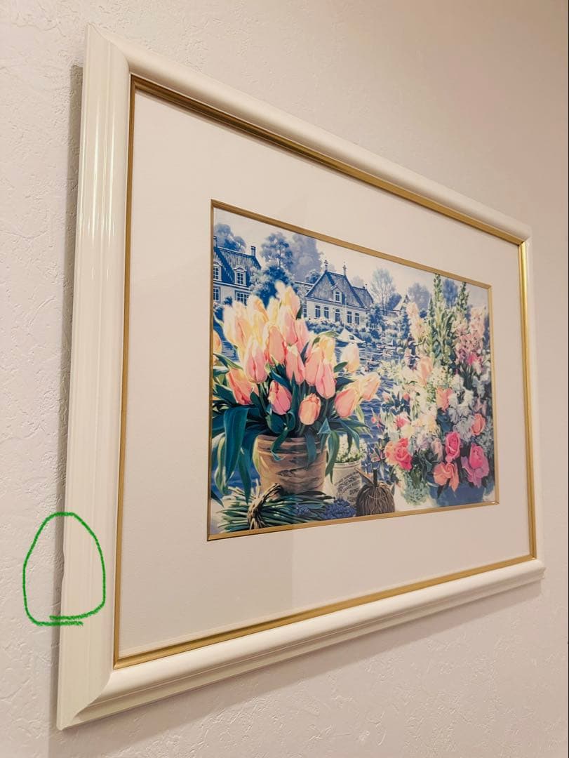 笹倉鉄平 額装アート 大型 花 絵画 インテリア