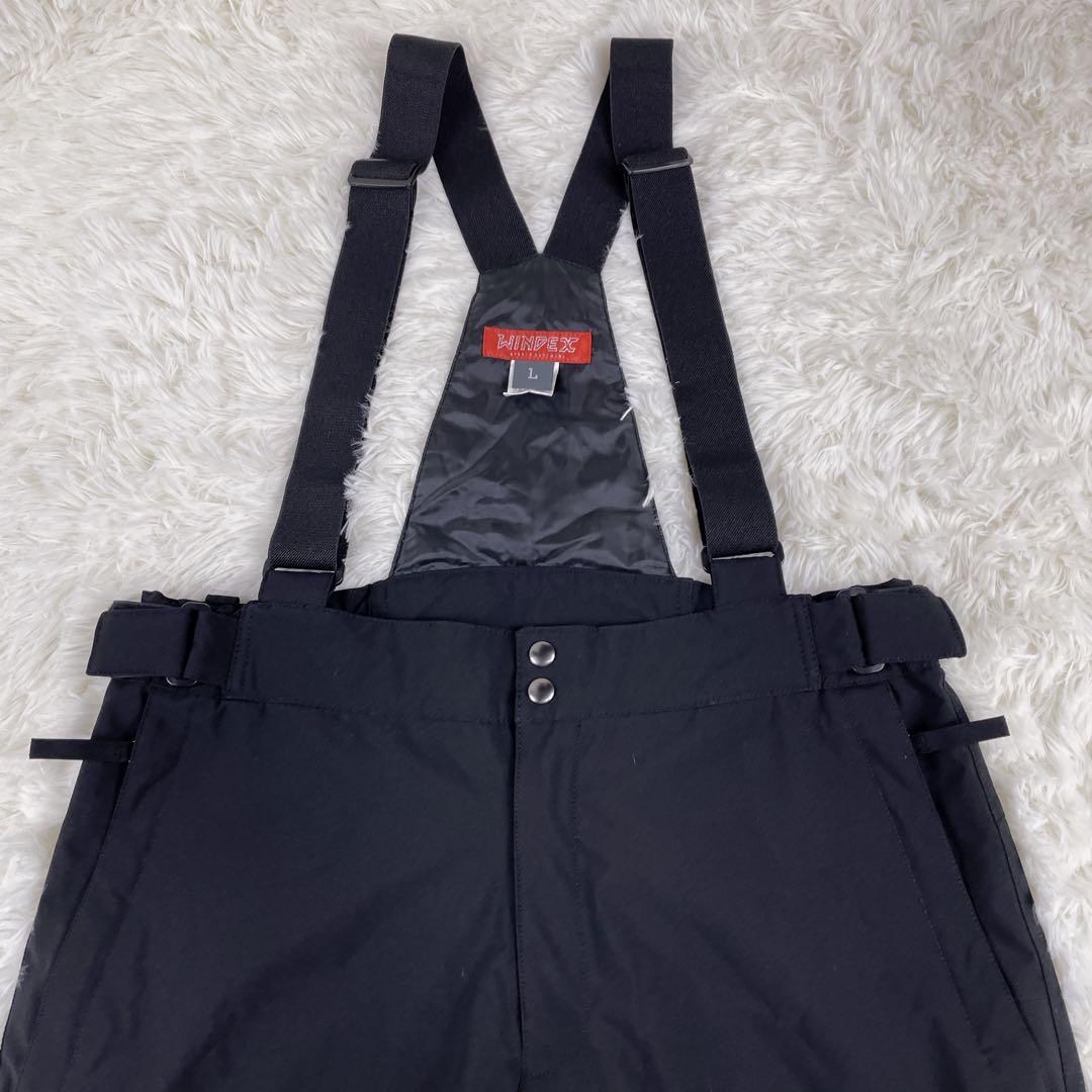 【美品】メンズ スキースノボスーツ ウェア 上下セット WINDEX