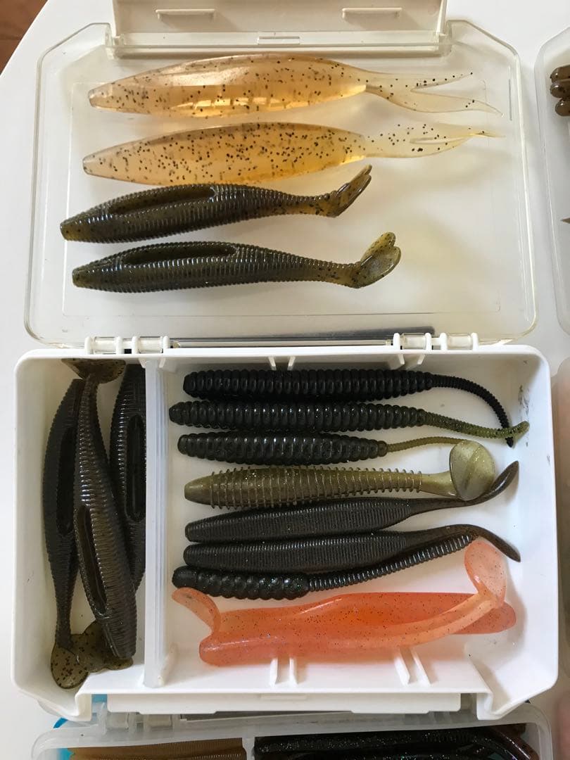 【SALE】これだけあれば安心でしょ〜セット　色々ワーム　バス釣り　フィッシング