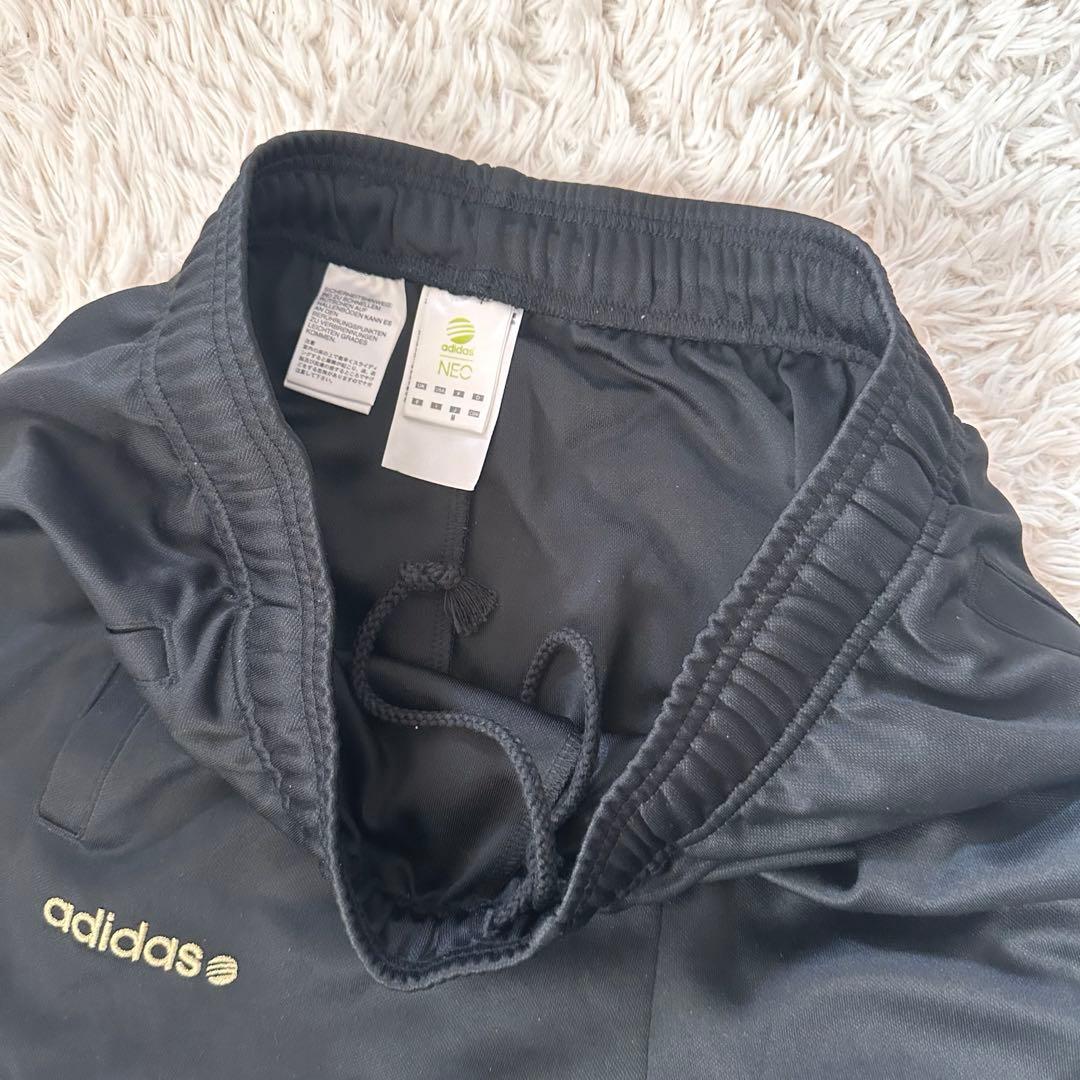 adidas【ゴールドロゴ】【サイドマーク】ブラックジャージ