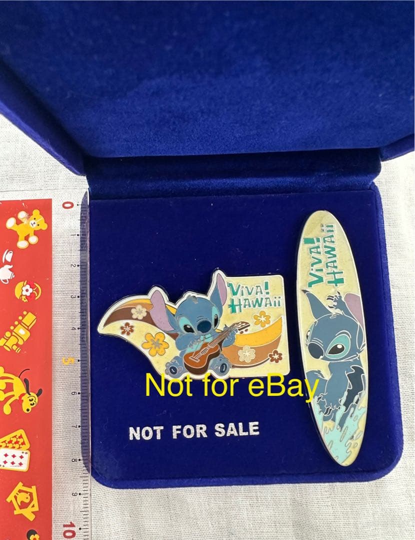 ⭐︎haru⭐︎LE100【非売品】2006年スティッチ ピンバッジ