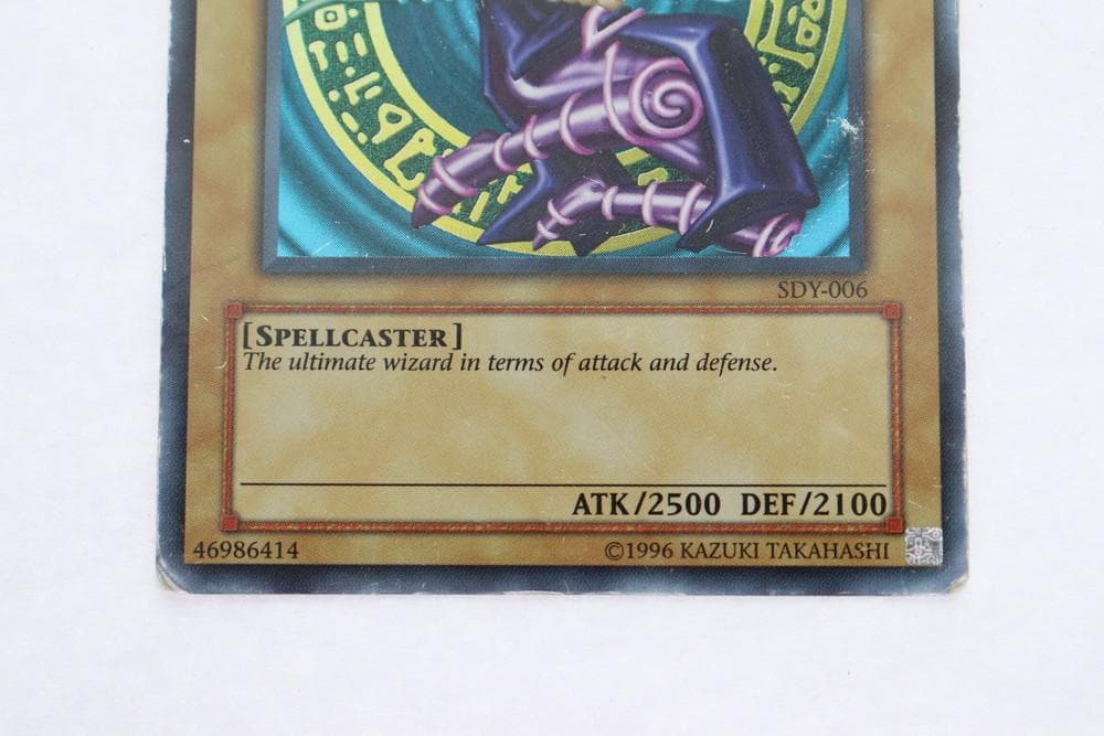 ◆遊戯王 DARK MAGICIAN 　英語旧アジア版 エラーカード10087