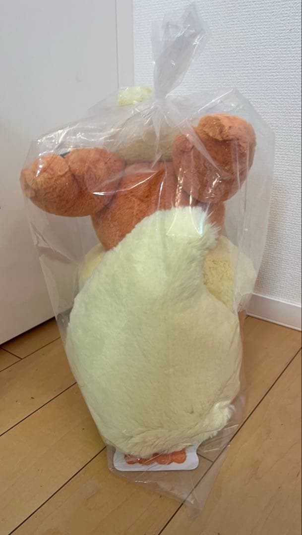 【新品タグ付き】ポケモンセンター　ふわふわ抱きぬいぐるみ　ブースター