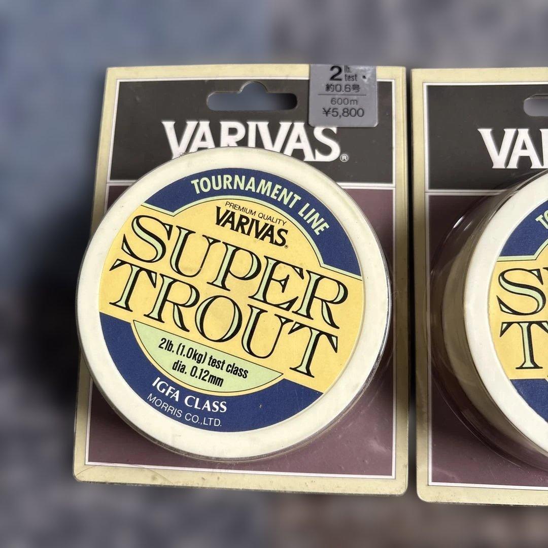 VARIVAS SUPER TROUT 釣り糸 600m 2lb 3lb 4lb