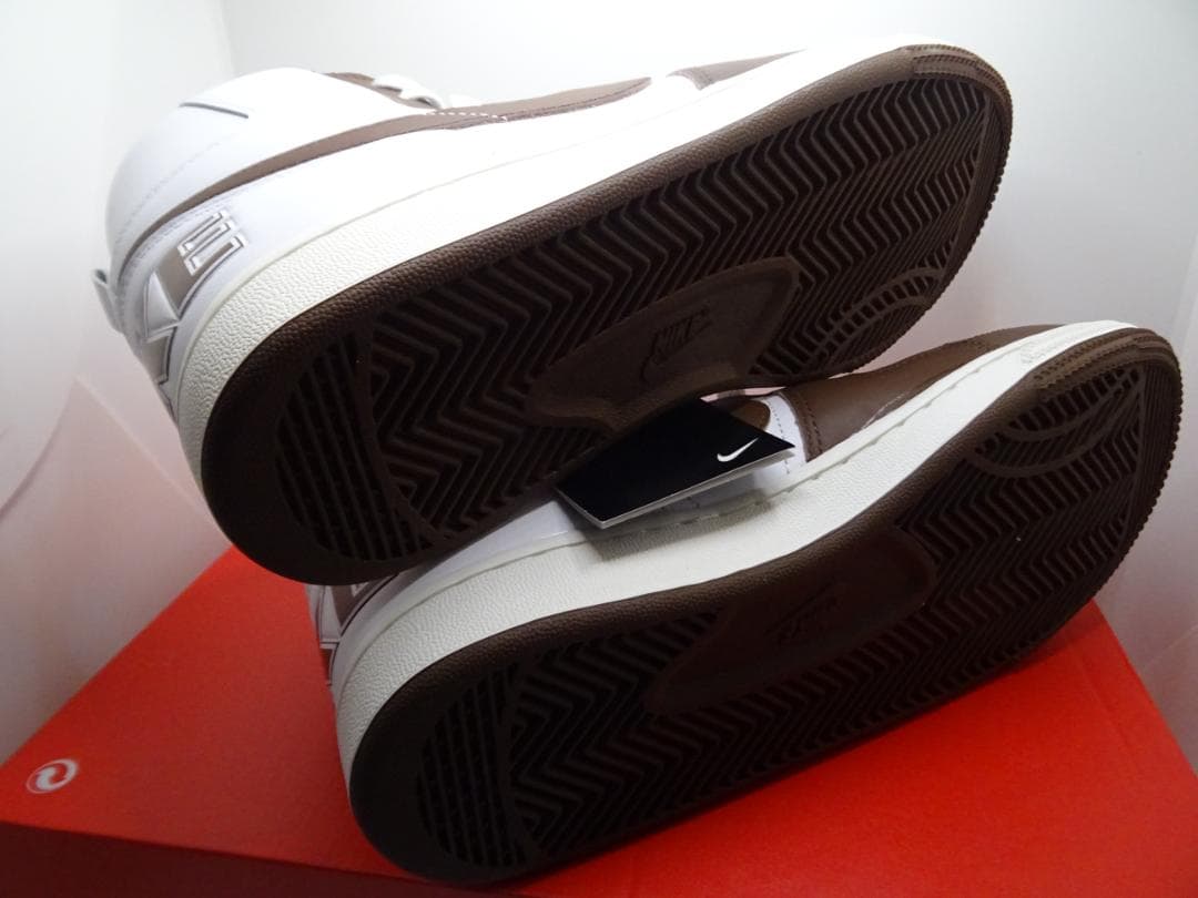 新品★NIKEナイキターミネーターHIGH白ホワイトカカオ26.5cm