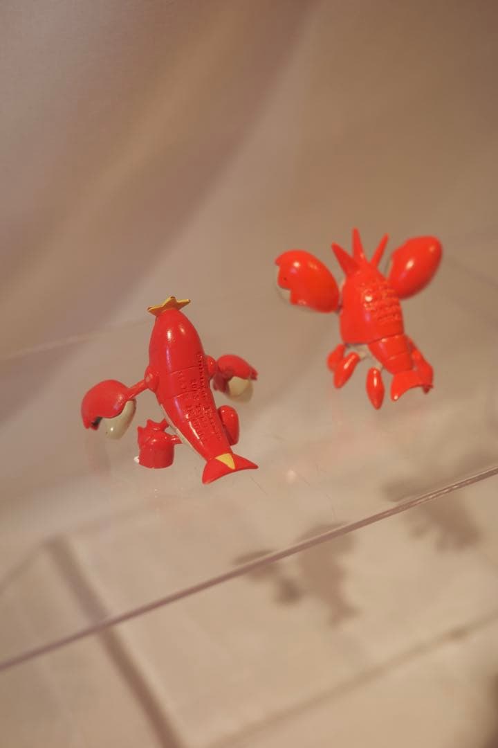 【初期TOMY】モンコレ ヘイガニ＆シザリガー 進化セット AG世代 当時物