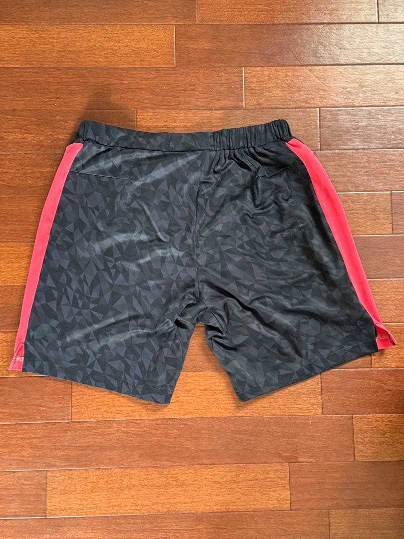 ヨネックス ハーフパンツ L VeryCoolDry 黒赤 バドミントン