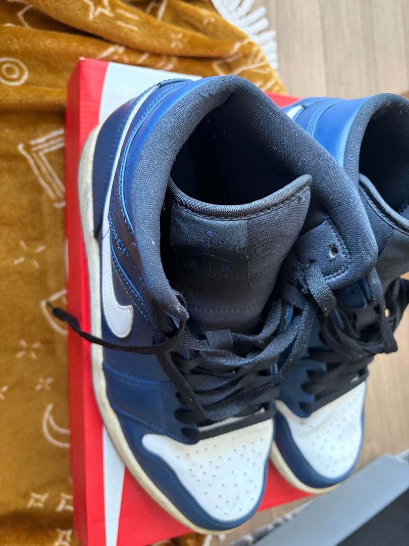Nike Air Jordan 1 ネイビー/ホワイト
