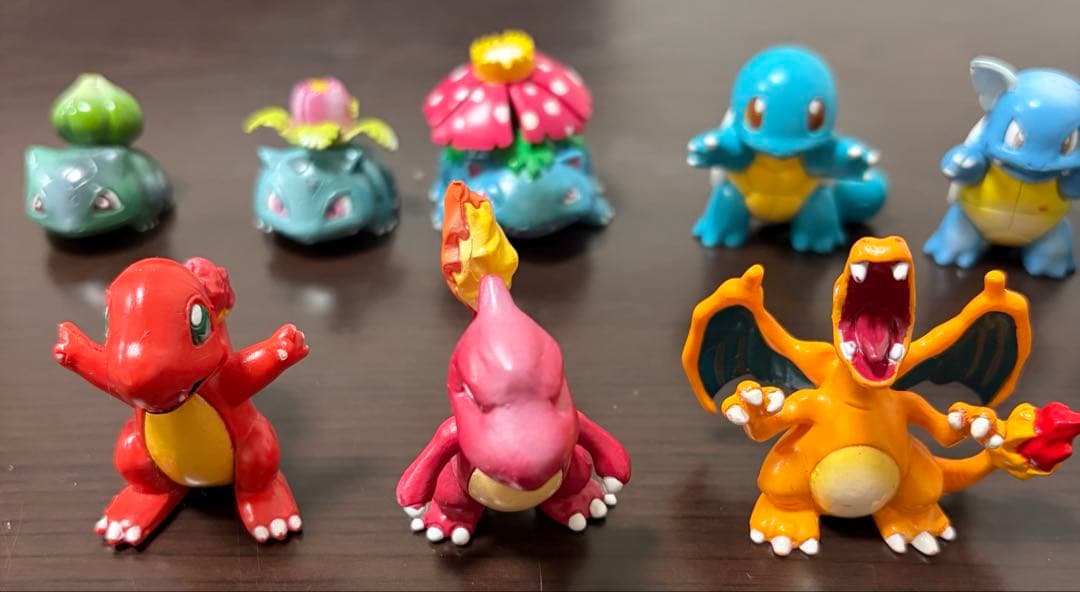 ポケモン フィギュア　モンコレ　初代御三家セット