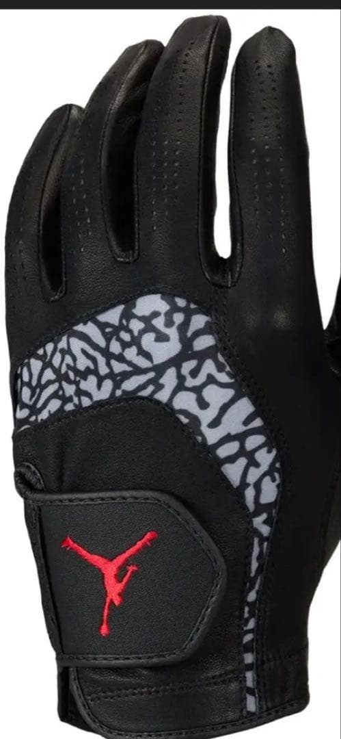 Jordan Tour Glove ブラック/レッド Lサイズ
