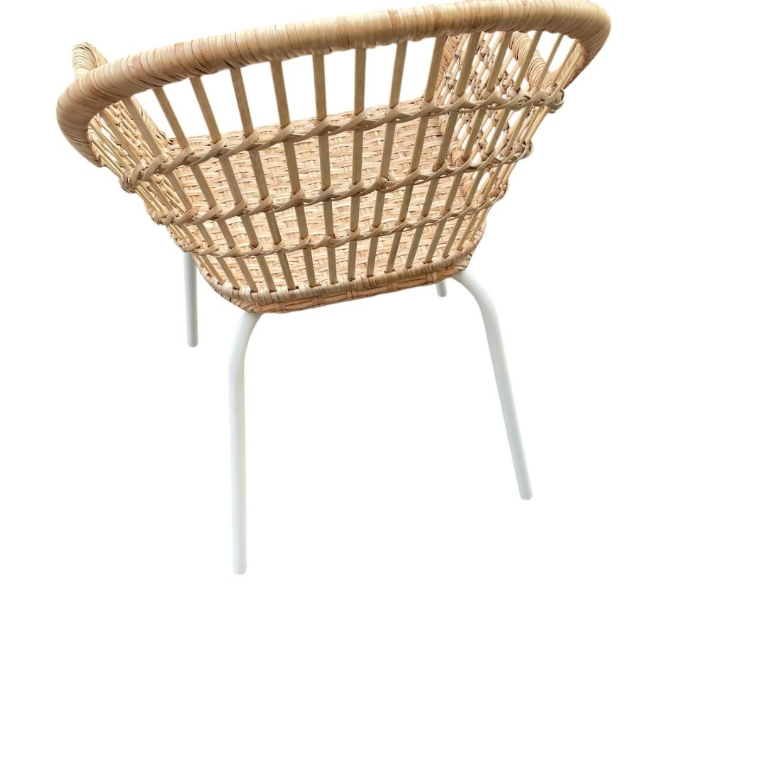 IKEA NILSOVE ニルソーヴェ　イケア　ダイニングチェア　ラタン　椅子