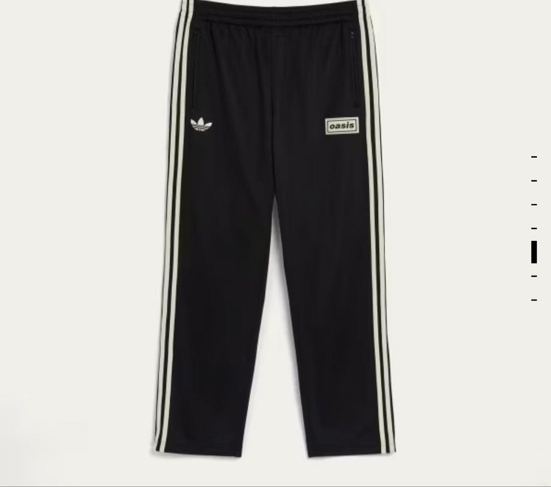 adidas oasis ジャージパンツ ブラック