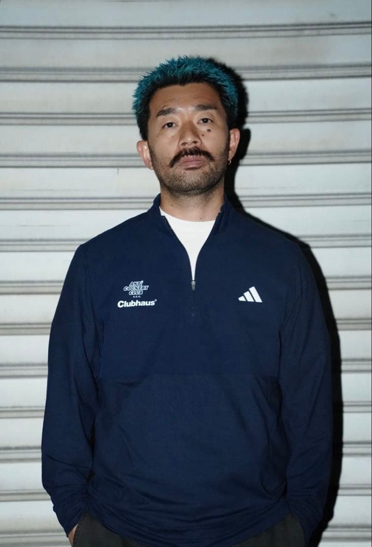 CLUBHAUS　Adidas FablicMix Halfzip