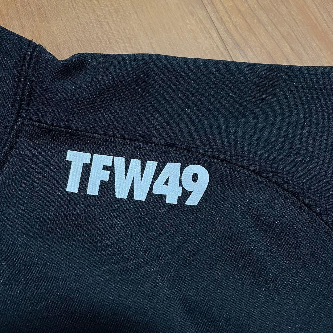 TFW49 モックネック　Tシャツ ブラック　XL ゴルフ