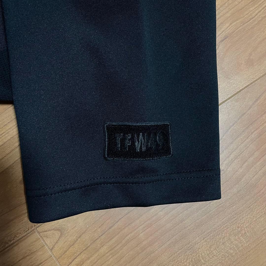 TFW49 モックネック　Tシャツ ブラック　XL ゴルフ