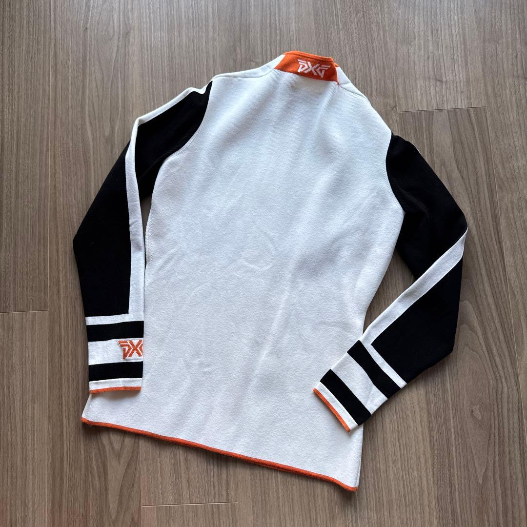 【美品】PXG フルジップニットカーディガン