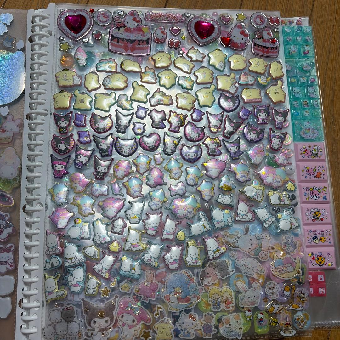 シール帳 完成品 タイルシール おはじきシール ウォーター たまごっち 平成