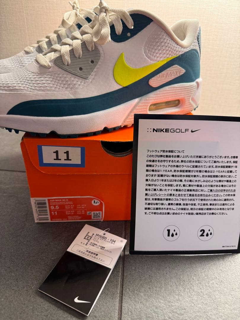 【正規品】Nike Air MAX ゴルフシューズ　HV9305-104