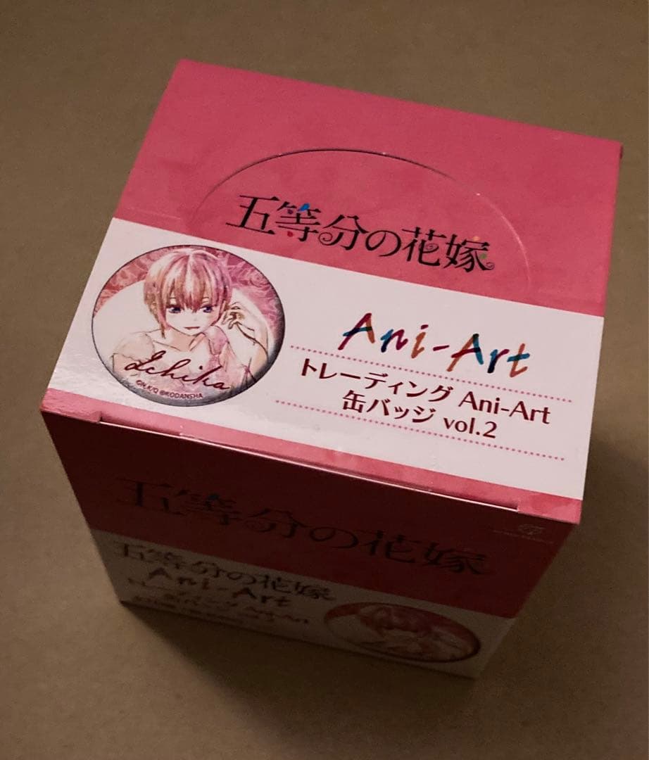 【五等分の花嫁】アニアート缶バッジ　ED まとめ売り