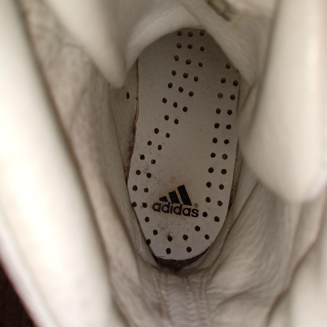 adidas　23.0　アディダス　ボクシング　リングシューズ　レザー　ホワイト