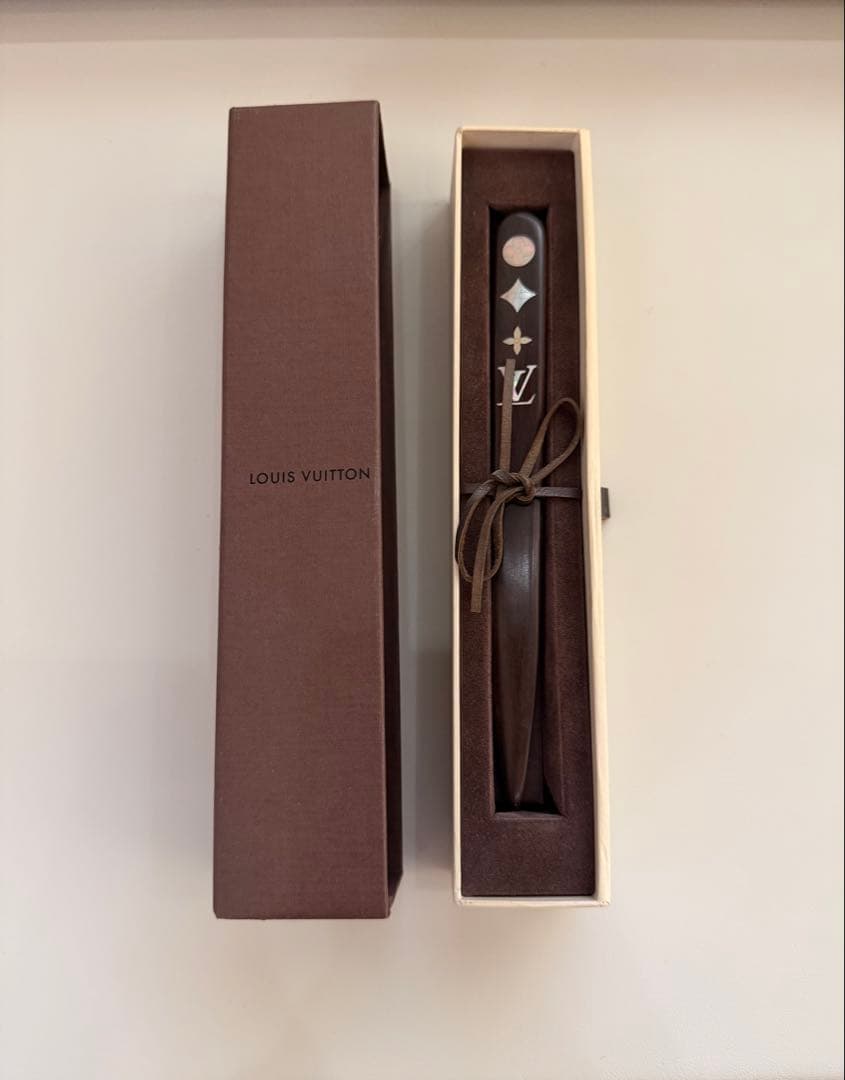 LOUIS VUITTON【非売品】VIP顧客限定 ペーパーナイフ　ウッドシェル