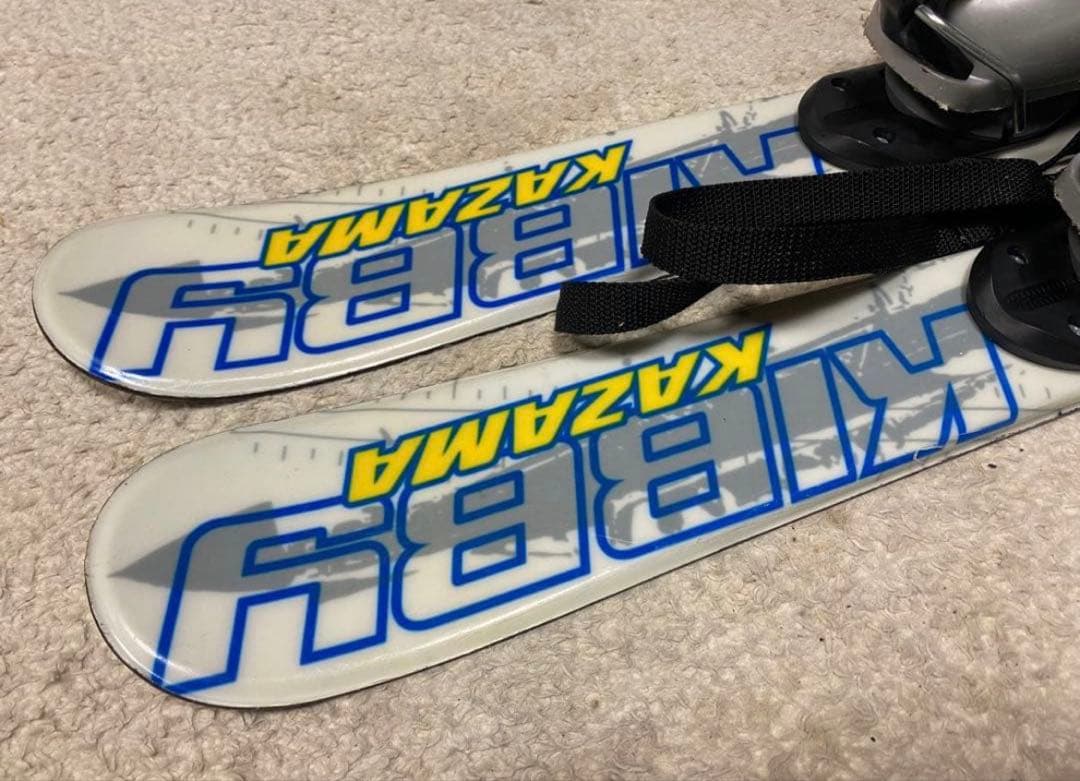 FUNスキーセットKAZAMA 90cm ブーツ24cmショートスキーセット中古