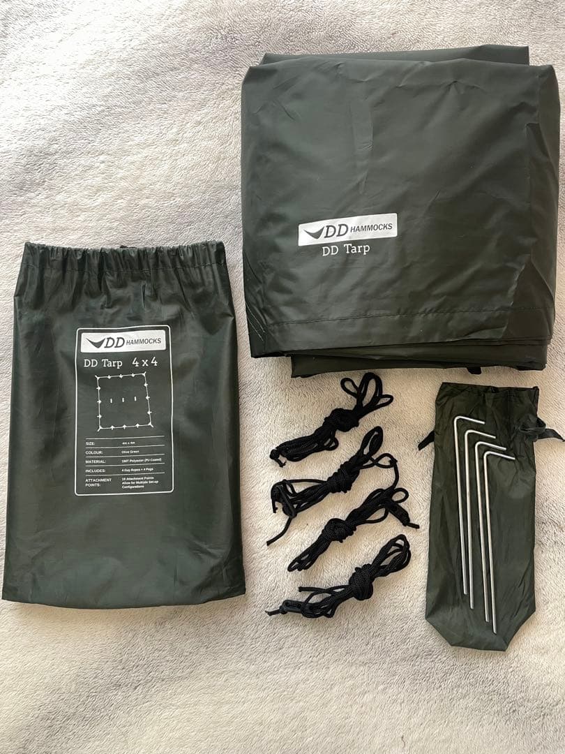 【DD Hammocks】DD Tarp 4×4