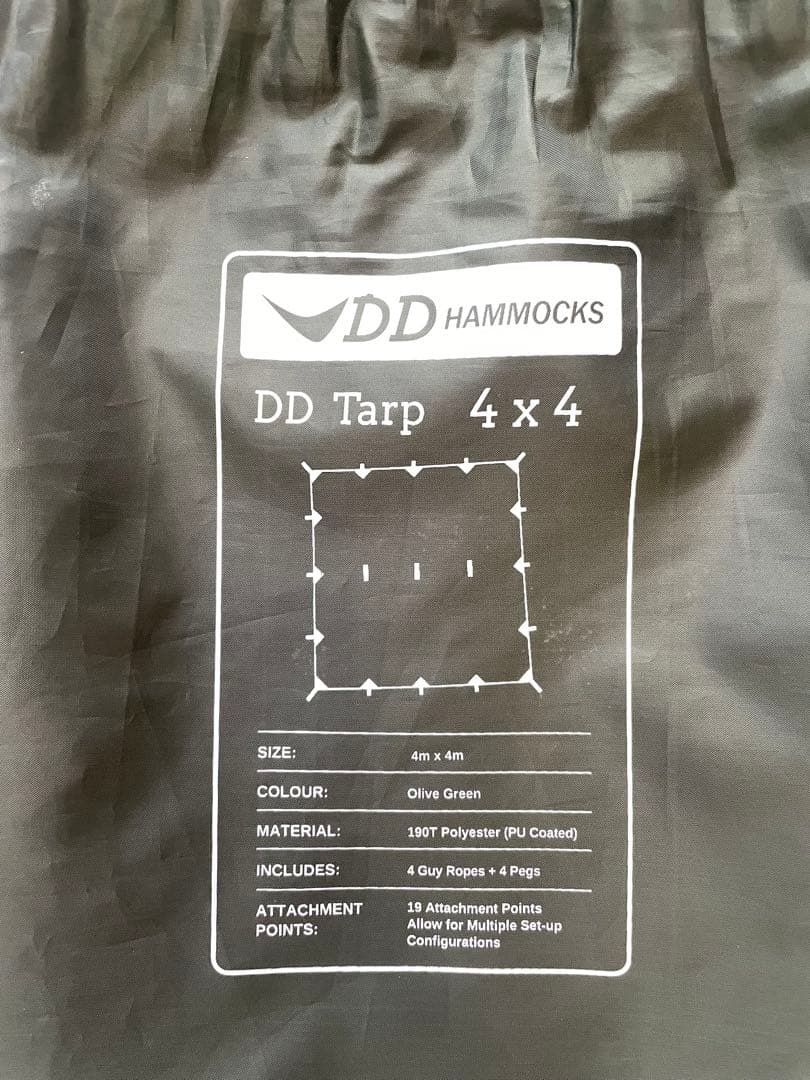 【DD Hammocks】DD Tarp 4×4