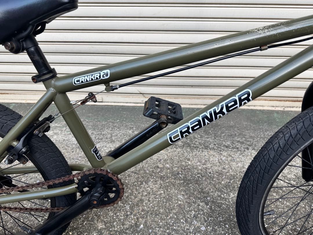 引取り限定ムラサキスポーツ　BMX 20インチ　クランカー　配送近県要相談