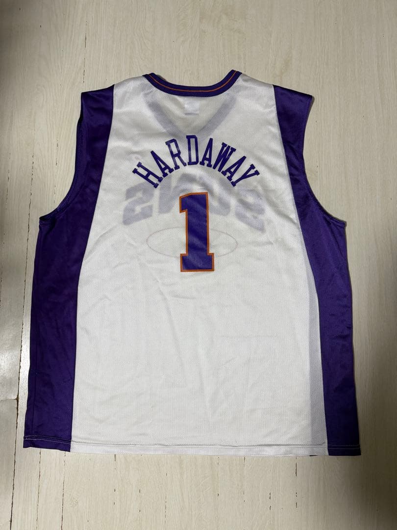 【チャンピオン×NBA】フェニックス・サンズ ハーダウェイ バスケシャツ 紫