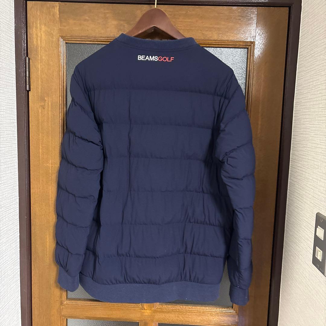 （ユウ）BEAMSGOLF ダウン　ネイビー