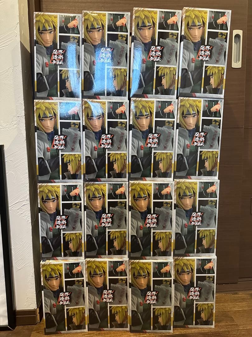 NARUTO 忍界造形列伝 波風ミナト フィギュア 16個セット